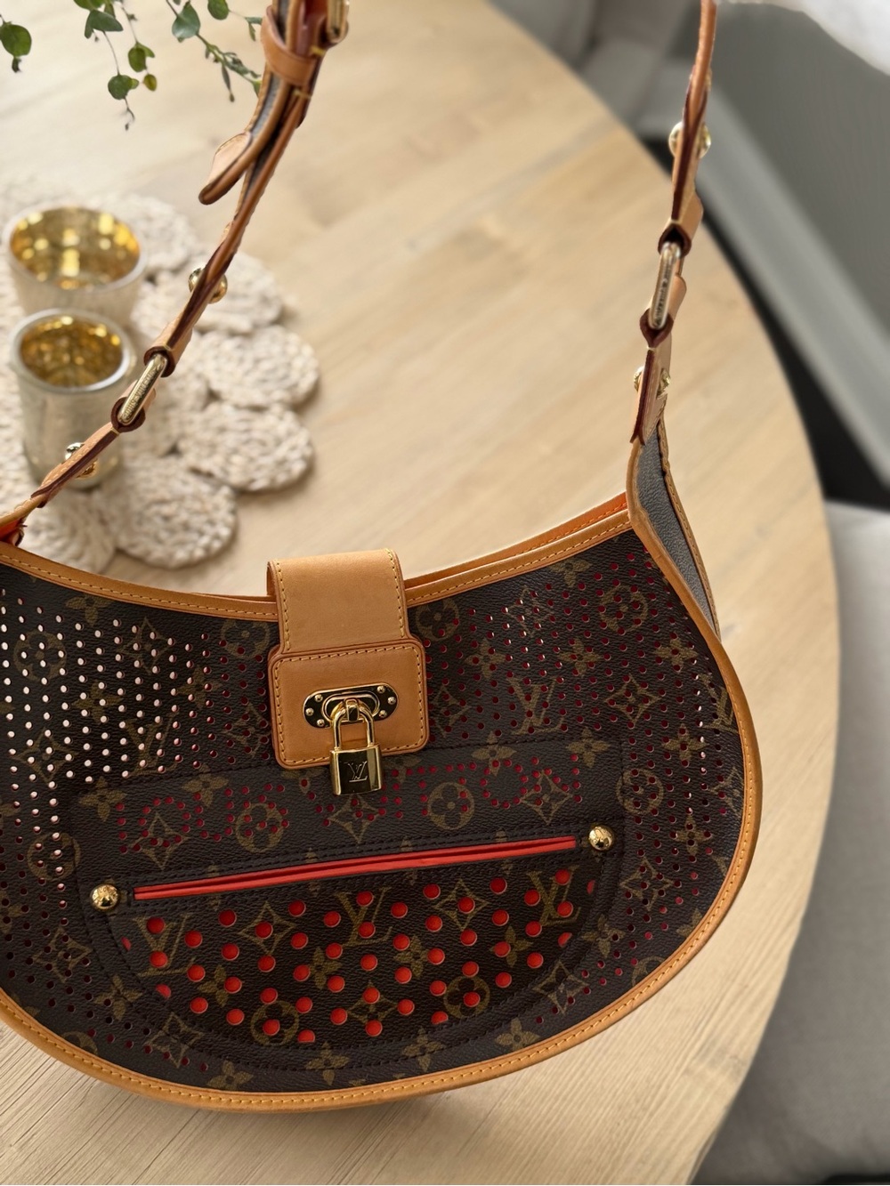 Louis Vuitton Monogram Perforated orig purchased from Von Maur trunk show - Picture 6 of 15